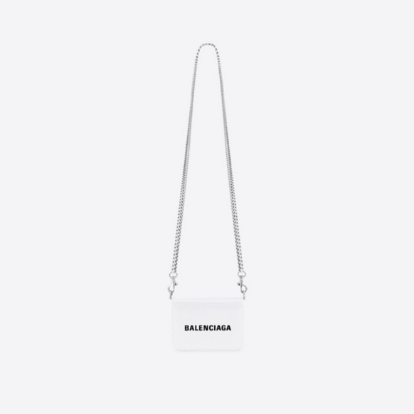 Balenciaga Everyday Wallet W/Chain Leather Mini - Picture 4 of 8